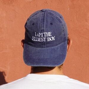 Succession Blue Adjustable Baseball Hat (I am the eldest boy)